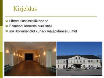Rakvere mõis powerpoint #4