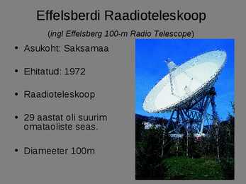 Powerpoint-suurimad observatooriumid maailmas #5