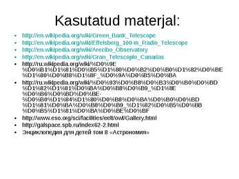 Powerpoint-suurimad observatooriumid maailmas #9