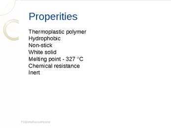Presentation - teflon - powerpoint #7