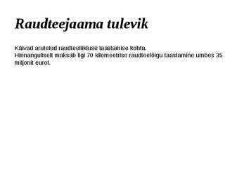 Haapsalu Raudteejaama esitlus #8