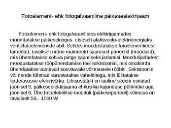Päikeseelektrijaam #16