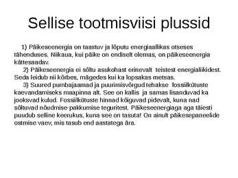 Päikeseelektrijaam #19