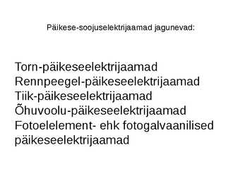 Päikeseelektrijaam #3