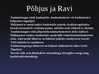 Pärilikud Haigused-nende põhjused ja ravi #10