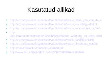 Jäätmete hulga kasv #11