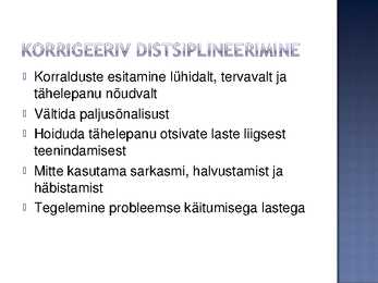 Käitumisraskused #12