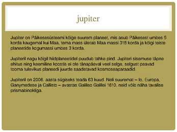 Suurimad kehad kosmoses #8