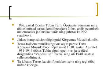 Eduard Tubin-1905 – 1982 #7