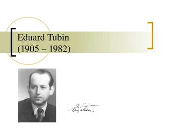 Eduard Tubin-1905 – 1982