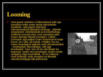 Mart Saare elulookokkuvõte #4