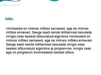 Kas eesti keelel on infoühiskonnas tulevikku #2