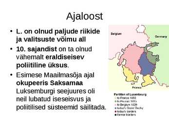 PPT-Ettekanne Luksemburgist #16