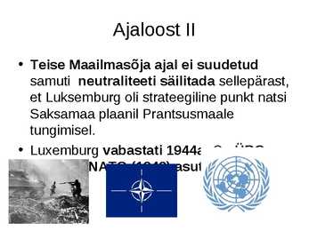 PPT-Ettekanne Luksemburgist #17