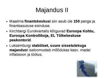 PPT-Ettekanne Luksemburgist #20