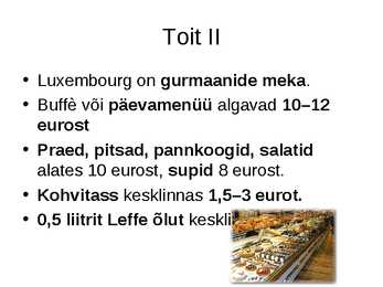 PPT-Ettekanne Luksemburgist #23