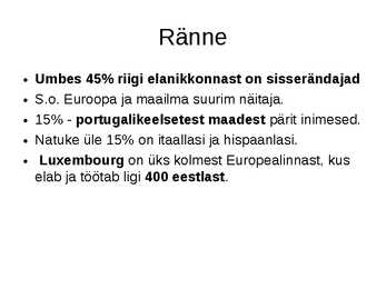 PPT-Ettekanne Luksemburgist #26