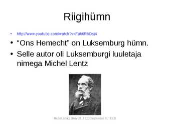PPT-Ettekanne Luksemburgist #4