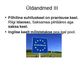 PPT-Ettekanne Luksemburgist #9