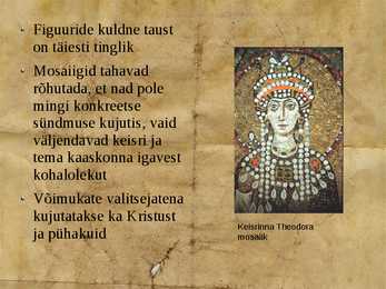 Esitlus Bütsantsi seinamaalidest-mosaiikidest-ikoonidest #9