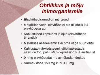 Elavhõbeda avastamine #7