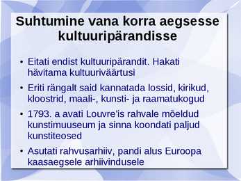 Euroopa ja Prantsuse revolutsioon #17