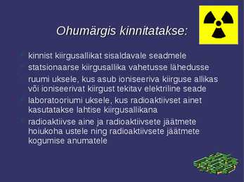 Kiirgus ja Kiirguskaitse #32