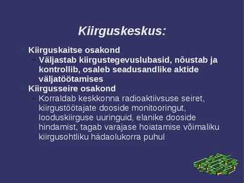 Kiirgus ja Kiirguskaitse #36