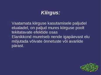 Kiirgus ja Kiirguskaitse #5