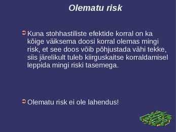 Kiirgus ja Kiirguskaitse #7