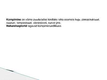 Maitsmine-haistmine-kompimine #8