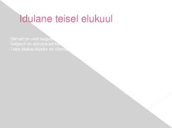 Rasedus - presentatsioon #3