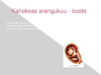 Rasedus - presentatsioon #9