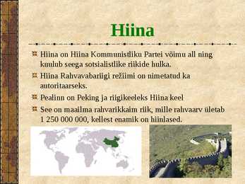 Esitlus Aasia riikide kohta #14