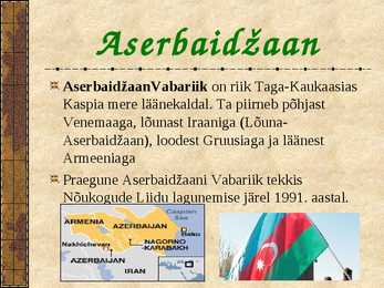 Esitlus Aasia riikide kohta #6
