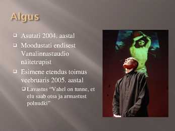 Teatriprojekt NO99 Slaidikava #2