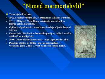 Albert Kivikas ja- Nimed marmortahvlil- #4
