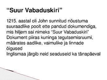 Keskaegne Inglismaa #12