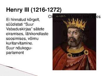 Keskaegne Inglismaa #14