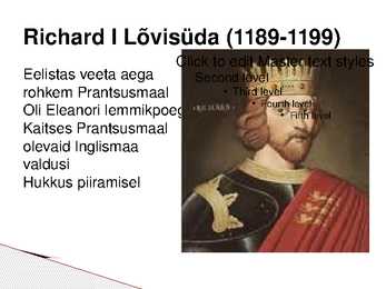 Keskaegne Inglismaa #9