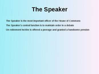The House of Commons #5