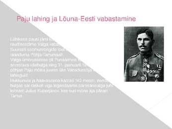 Vabadussõja esitlus #7