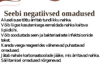 Šampoonid ja seebid #4