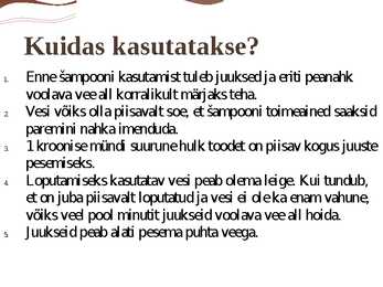Šampoonid ja seebid #6