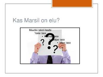 Powerpoint planeet Marsi kohta #12