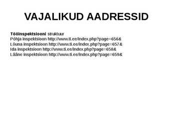 Arvutikasutaja terviseriskid #23