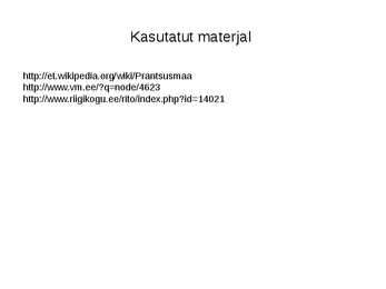 Prantsusmaa valitsemine #8