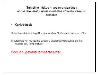 Õhuniiskus #9