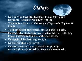 Kuu ja varjutused #2