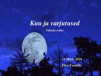 Kuu ja varjutused